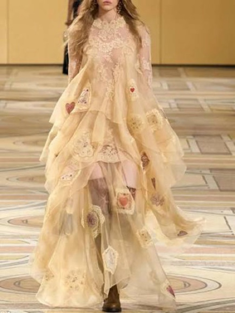 Zimmermann Hypnotic cascading silk organza gown